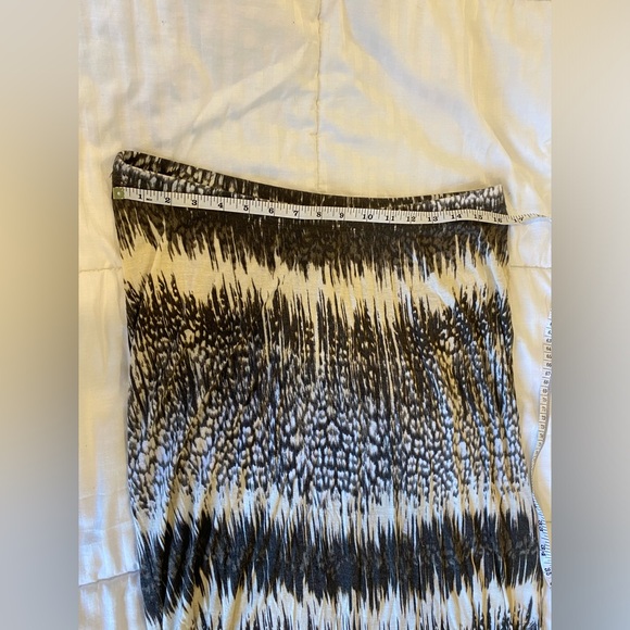 PRINTED MAXI SKIRT - Picture 3 of 4